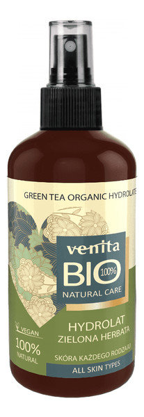 Zdjęcia - Produkt do mycia twarzy i ciała Venita, Bio, hydrolat zielona herbata, 100 ml