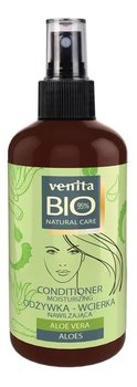Venita, Bio, Nawilżająca odżywka-wcierka do włosów i skóry głowy z ekstraktem z aloesu, 100 ml - Venita