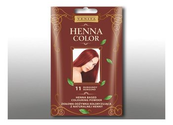 Venita, Henna Color, odżywka koloryzująca, saszetka, 11 Burgund, 30 g - Venita