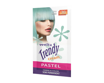 Venita Trendy Cream Ultra Krem koloryzujący 36  Ice Mint 35g - Venita