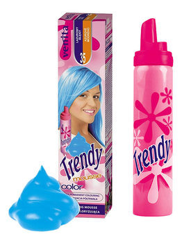 Venita, Trendy Mousse Color, pianka koloryzująca 35 Lazurowy Błękit, 75 ml - Venita