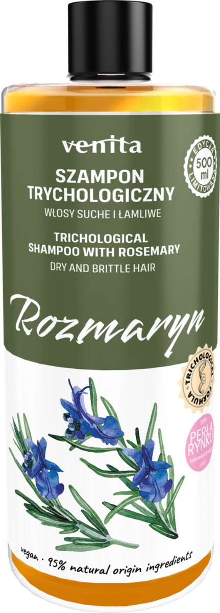Empik VENITA Trichological trychologiczny szampon do włosów Rozmaryn 500ml