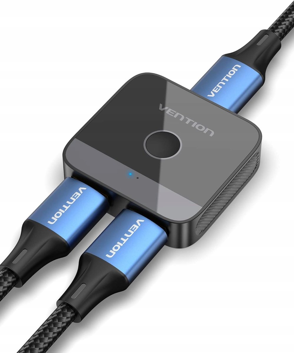 Vention Vention Dwukierunkowy przełącznik 2-portowy HDMI 4K@60Hz (AKOB0)