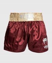 Venum Spodenki Muay Thai Burgundowe/Złote/Białe M