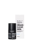 Veoli Botanica, HELLO CLEAR SKIN Szerokopasmowy lekki krem ochronny przeciw fotostarzeniu z prebiotykami 0,5% i wąkrotą azjatycką 1% SPF 50+, UVA, UVB, PA++++, HEV/IR