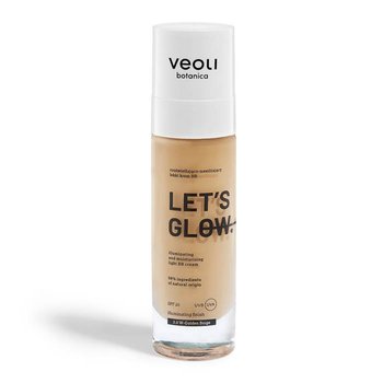 Veoli Botanica, Rozświetlająco-nawilżający krem BB 3.0 Golden Beige - VEOLI BOTANICA