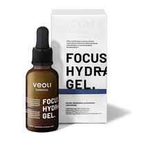 Veoli Botanica, Ultra nawilżające serum żelowe z potrójnym kwasem hialuronowym i fermentem z czarnej herbaty Kombuchka™ FOCUS HYDRATION GEL, 30 ml