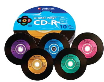 Verbatim CD-R 700MB VINYL s-10 98139 96858 - Inny producent