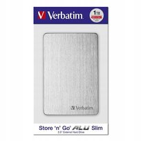 Verbatim zewnętrzny dysk twardy, Store,n,Go ALU Slim, 2.5, USB 3.0, 1TB, Verbatim