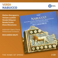 Verdi: Nabucco Lucchetti Veriano, Ambrosian Opera Chorus, Scotto Renata, Edwards Kenneth, Manuguerra Matteo, Philharmonia Orchestra, Muti Riccardo, Collins Anne, Lloyd Robert, Ghiaurov Nicolai, Obraztsova Elena