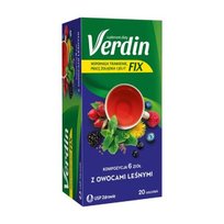 Verdin Fix Z Owocami Leśnymi, Saszetki, 20 szt.