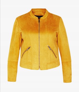 Vero Moda Plus Size Kurtka Żółta na Zamek 50 W_a - VERO MODA