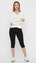 VERO MODA SPODNIE RYBACZKI DAMSKIE CZARNE XS 1SPX VERO MODA
