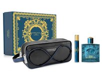 Versace Eros 100ml woda perfumowana + 10ml woda perfumowana + kosmetyczka