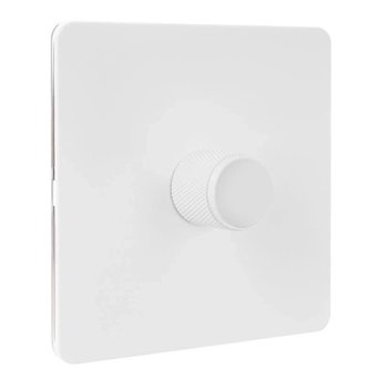 VERTICANA Wall Dimmer 1-Way White Ściemniacz ścienny biały pojedynczy - Verticana