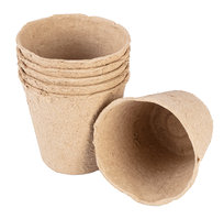 VERTO, Rozsadniki torfowe: 8 x 8 x 7.8 cm, 60 sztuk, 15G463