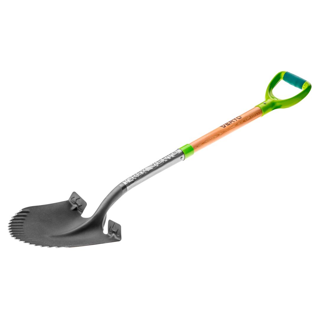 VERTO, Szpadel ostry, drewniany trzonek, T-Rex, 15G001