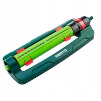 VERTO, Zraszacz oscylacyjny, powierzchnia zraszania 15 x 19 m, 18 dyszy zraszających, 15G772