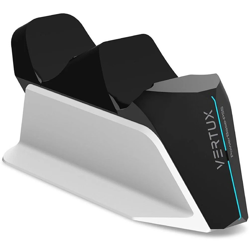 Vertux Dual Dock Stacja ładująca do kontrolera PS5 Biały Ładowanie ...