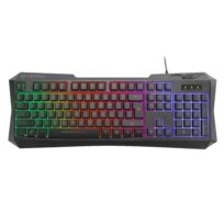 Vertux Klawiatura Przewodowa Tactile anti-ghosting Radiance QWERTY US RGB