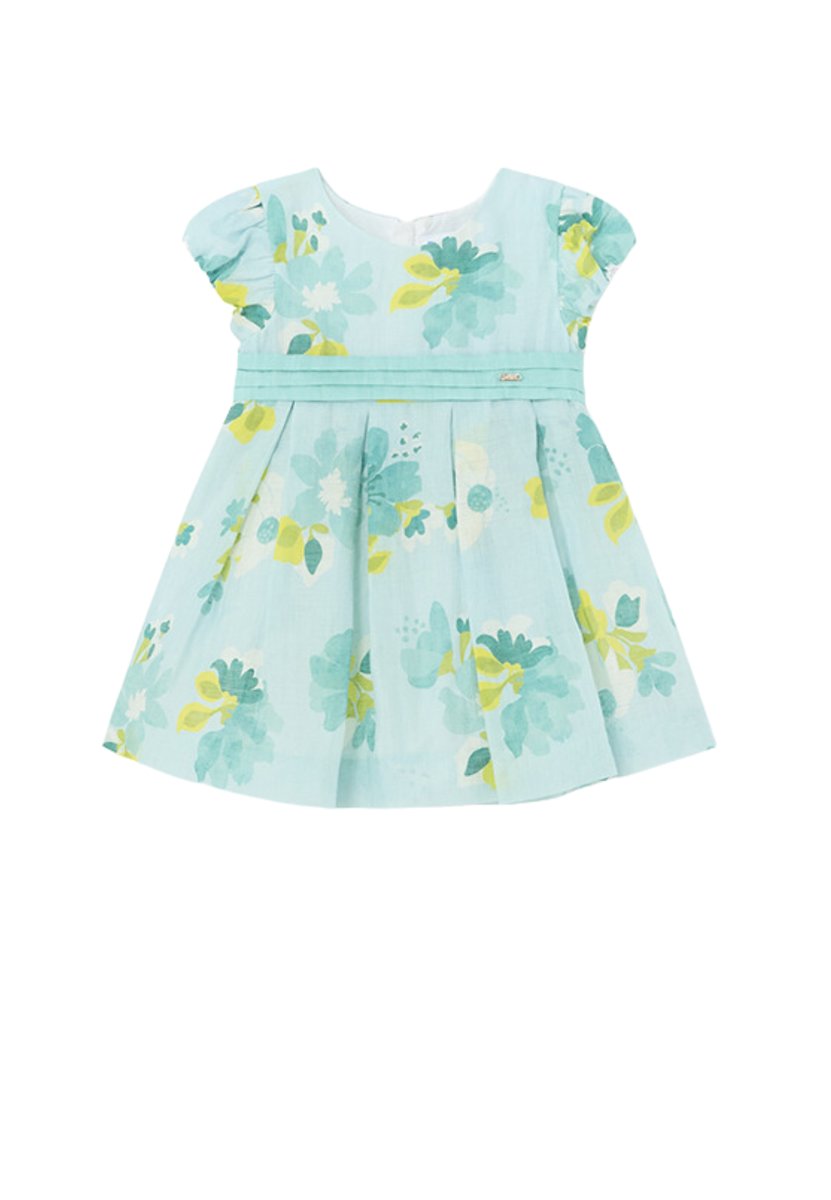 Sanetta Vestitino Estivo Per Bambina In Cotone - Senza Maniche - 2