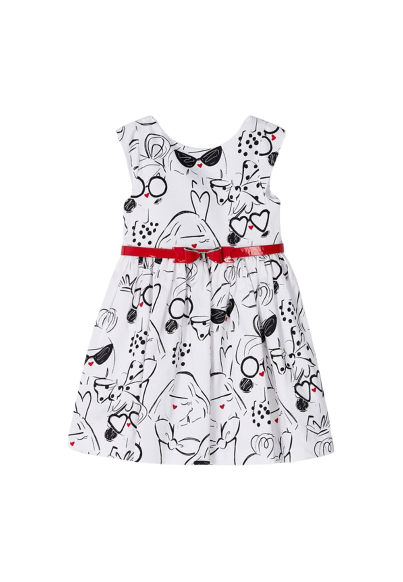 Abito Manica Lunga A Quadri Bambina MAYORAL 4911
