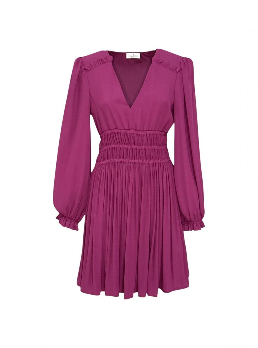 Vestito bordeaux LoveShackFancy