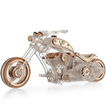 Veter Models Puzzle 3D - Motocykl Chopper V-1 - Veter Models