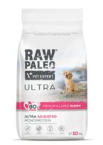 VetExpert Raw Paleo Ultra PORK M/L Puppy 10kg