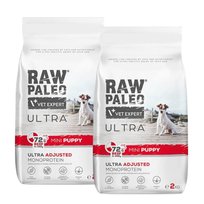 VetExpert Raw Paleo Ultra Wołowina Mini Puppy 2x2kg