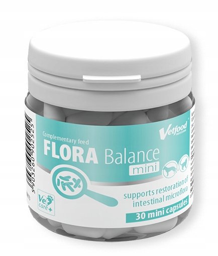 Zdjęcia - Leki i witaminy Flora Vetfood  Balance mini 30 kapsułek 
