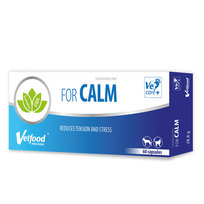 Vetfood For Calm Preparat Na Stres Dla Psów I Kotów 60 Kapsułek VETFOOD