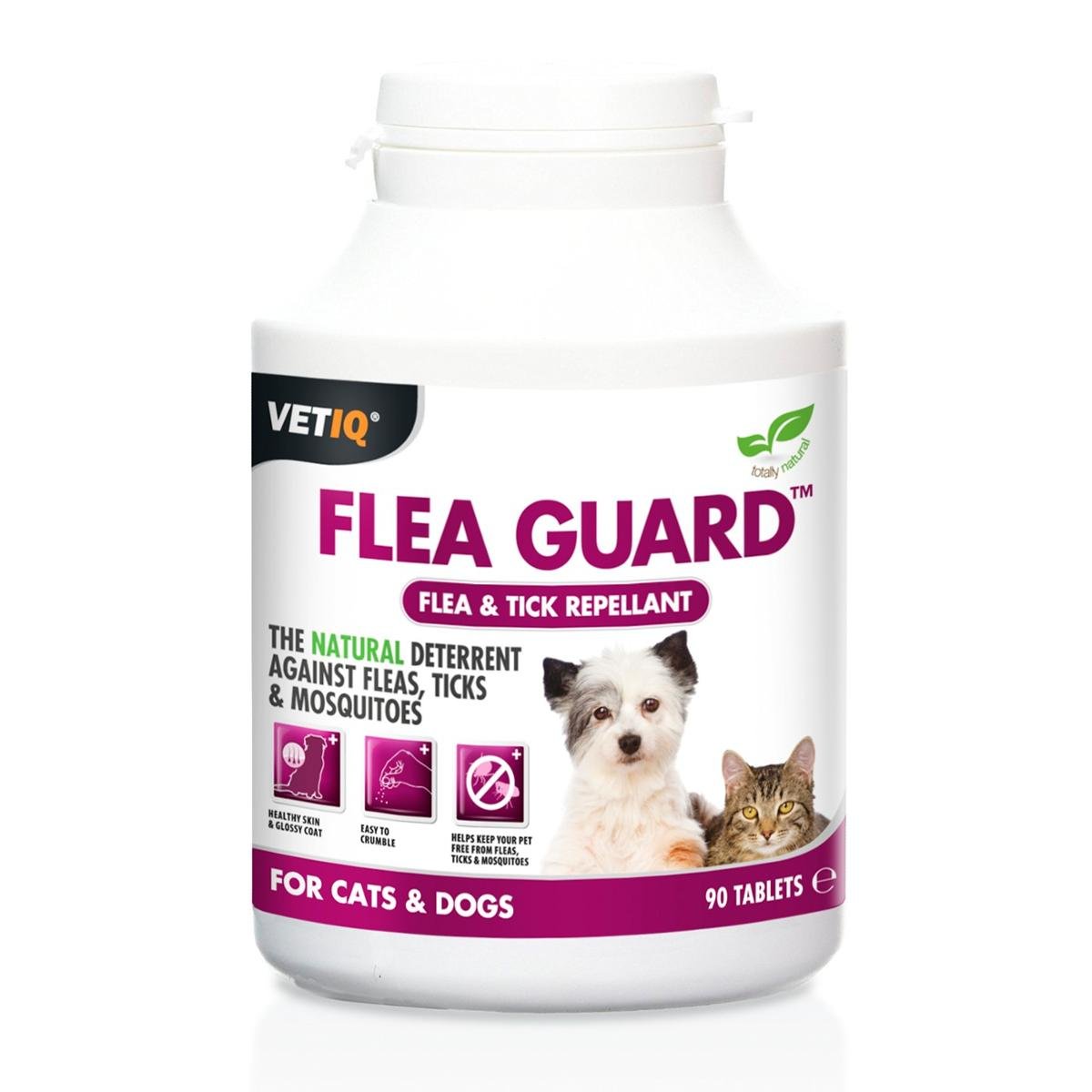 Zdjęcia - Leki i witaminy VetIQ Flea Guard® preparat na pchły i kleszcze 90 tabletek
