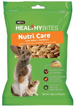 Vetiq Przysmaki z witaminami dla gryzoni Healthy Bites Nutri Care For Small Animals 30g - Vetiq by Mark&Chappell