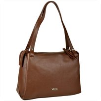 Vezze włoska torba skórzana  shopper bag brązowa koniak Vezze