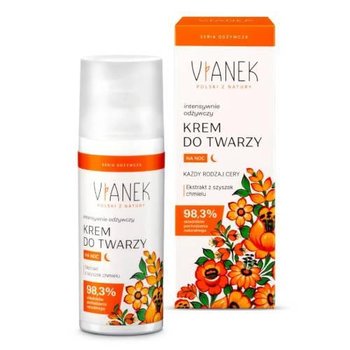 VIANEK Intensywnie odżywczy krem do twarzy na noc 50 ml - Vianek