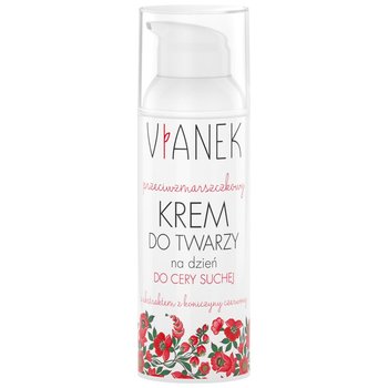 VIANEK Przeciwzmarszczkowy krem do twarzy na dzień cera sucha 50 ml - Vianek