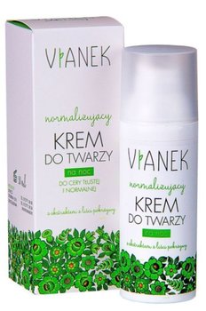 Vianek, Seria Normalizująca, krem do twarzy na noc, 50 ml - Vianek