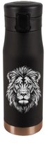 VICARLO KUBEK TERMICZNY DO KAWY TURYSTYCZNY Z GRAWEREM GŁOWA LWA LEW