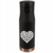 VICARLO KUBEK TERMICZNY Z GRAWEREM DO KAWY HERBATY SERCE