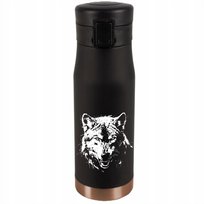 VICARLO KUBEK TERMICZNY Z GRAWEREM DO KAWY HERBATY WILK