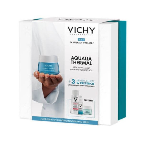 Vichy, Aqualia Thermal, Zestaw kosmetyków do pielęgnacji, 4 szt ...