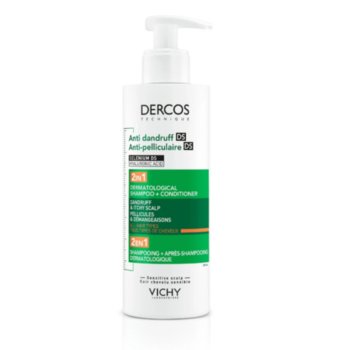 Vichy Dercos DS 2w1 Szampon przeciwłupieżowy z odżywką 390ml - Vichy