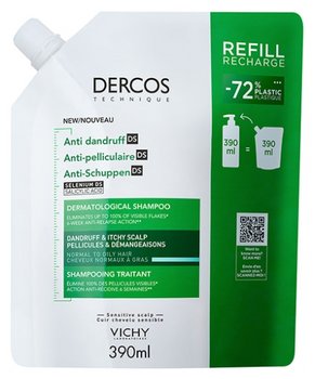 Vichy Dercos Szampon Dermatologiczny Przeciwłupieżowy Do Włosów 390 ml - Vichy