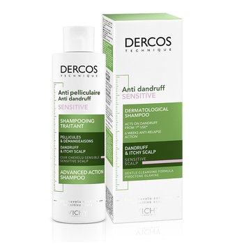 Vichy, Dercos, szampon przeciwłupieżowy do skóry wrażliwej, 200 ml - Vichy
