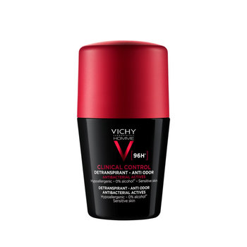 Vichy Homme, Clinical Control 96 H, Dezodorant roll-on, 50 ml - Vichy