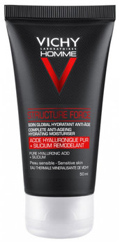 VICHY HOMME Structure Force Krem wzmacniający krem na zmarszczki, 50 ml - Vichy