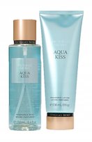 Victoria's Secret AQUA KISS ZESTAW - Mgiełka do Ciała 250 ml - Balsam 236ml