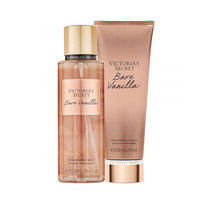 victoria's secret bare vanilla mgiełka do ciała 250 ml   zestaw