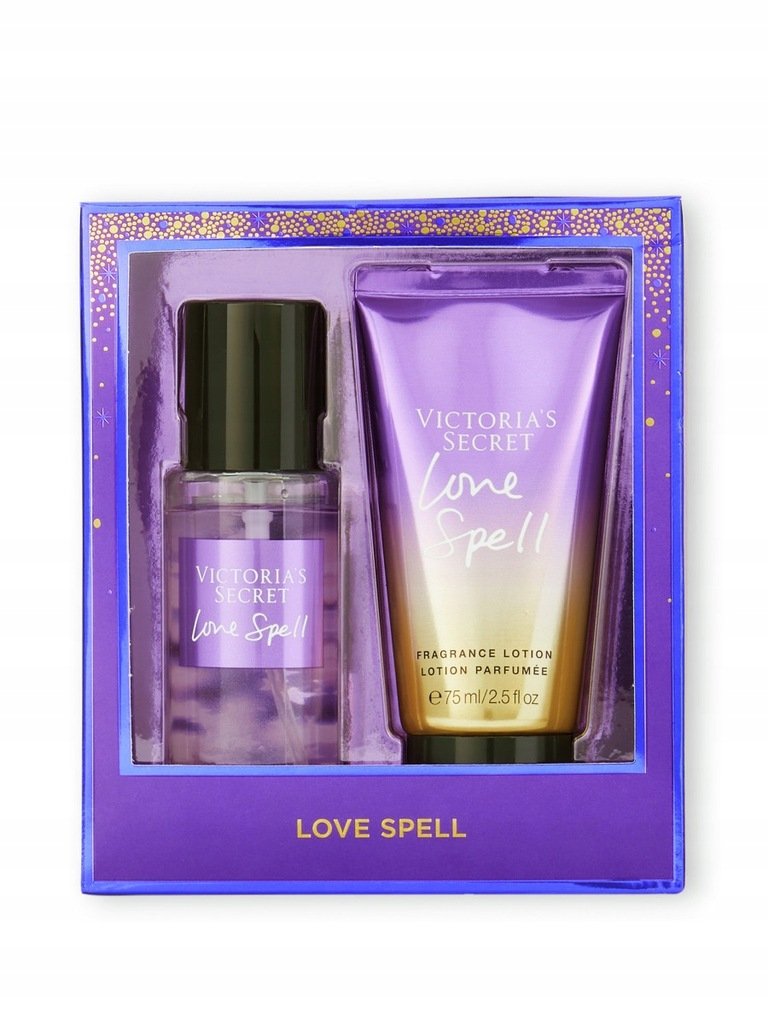 Victoria's Secret Love Spell セット Victoria Secret Love Spell - Zestaw - Prezent • Cena, Opinie